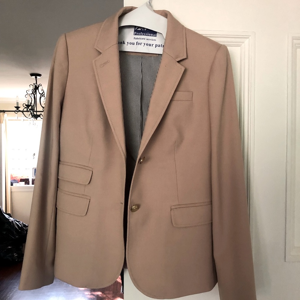 J Crew wool blazer newly dry cleaned excellent condition